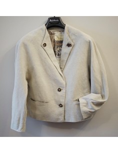 GIACCA  IN STILE TIROLESE  tg. 46 LINO
