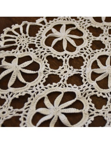 TOVAGLIETTA  REALIZZATA A MANO AD UNCINETTO 100x90 cm