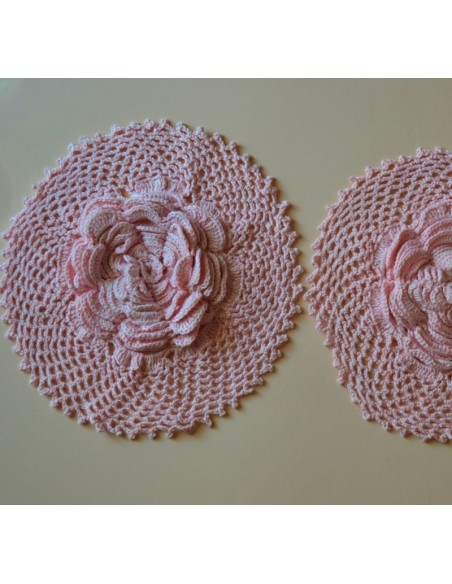 TRE CENTRI REALIZZATI A MANO diam. 26 cm