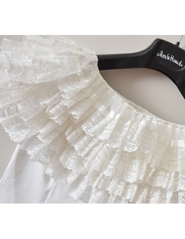 CAMICIA  tg 44 CON PIZZO ITALIA BERNARDINI