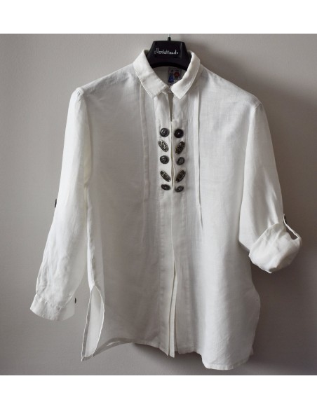 CAMICIA  tg 46  STILE TIROLESE  Trachten Mad'l