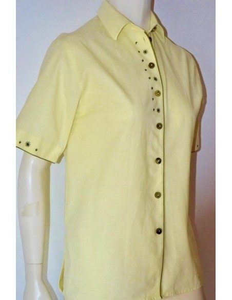 CAMICIA  tg 46  STILE TIROLESE  Meico