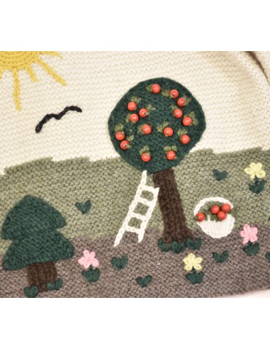 GIACCA MAGLIONE LANA  TIROLESE  tg 6/7 annig 6/7 anni