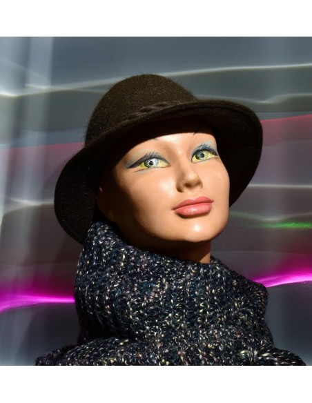 CAPPELLO IN STILE TIROLESE DONNA TG. 55