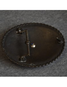 FIBBIA PER CINTURA 10x8 cm 2