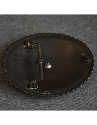 FIBBIA PER CINTURA 10x8 cm