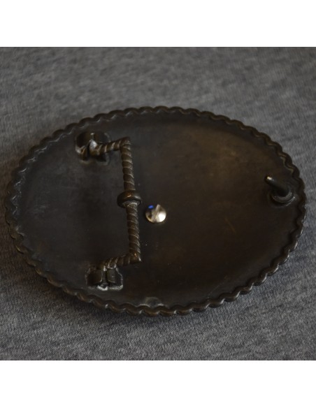 FIBBIA PER CINTURA 10x8 cm