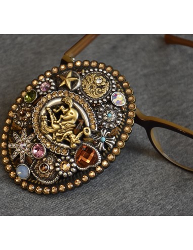 FIBBIA PER CINTURA 10x8 cm