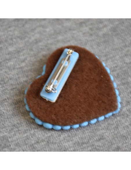 SPILLA  TIROLESE  STILE TIROLESE "CUORE"