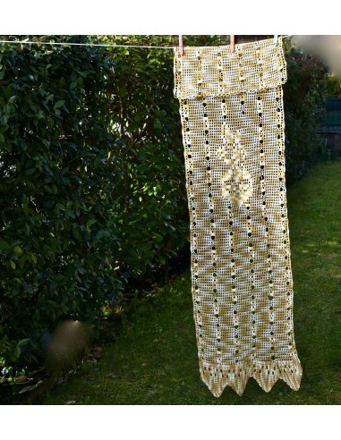 TENDINA REALIZZATA AD UNCINETTO 35x35cm