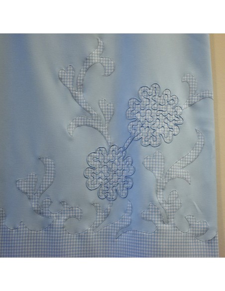 GONNA LUNGA VINTAGE tg.46 AZZURRA