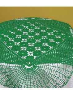 TOVAGLIETTA REALIZZATA A MANO AD UNCINETTO 80x80 cm