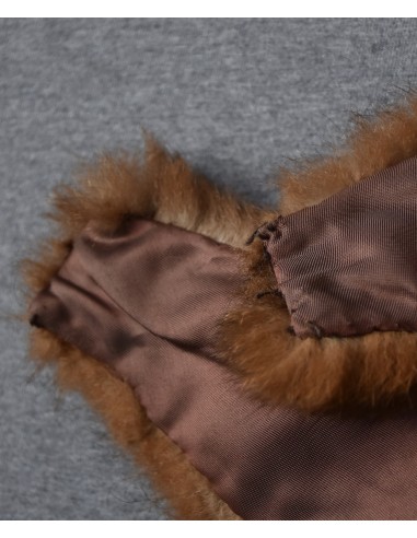 COLLO VINTAGE DI PELLICCIA VERA