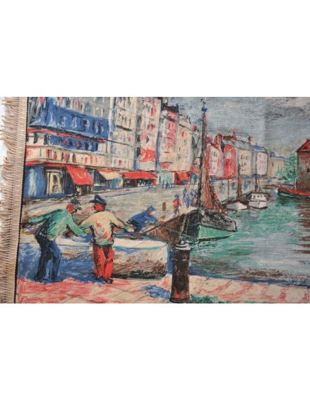 CENTRO CON PAESAGGIO  70x43 cm