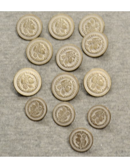 SET 9+4 BOTTONI  STILE TIROLESE