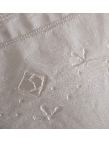 ANTICA  SOTTOVESTE /CAMICIA DA NOTTE RICAMO A MANO