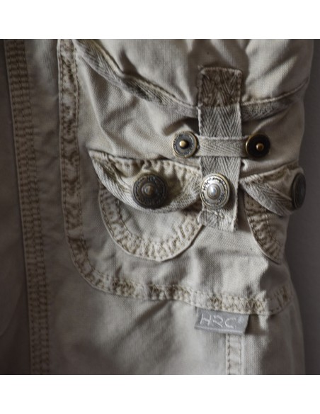 PANTALONI  DONNA TG.L COTONE BEIGE