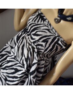 TOP COTNE ZEBRATO Tg.M