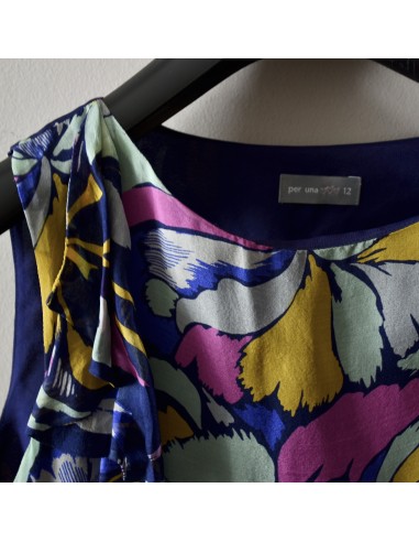 ABITO VESTITO ESTIVO Tg. 44 PER UNA seta