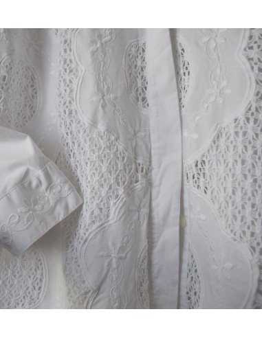 CAMICIA RICAMATA   tg.50/52 Jurhen Michaelsen