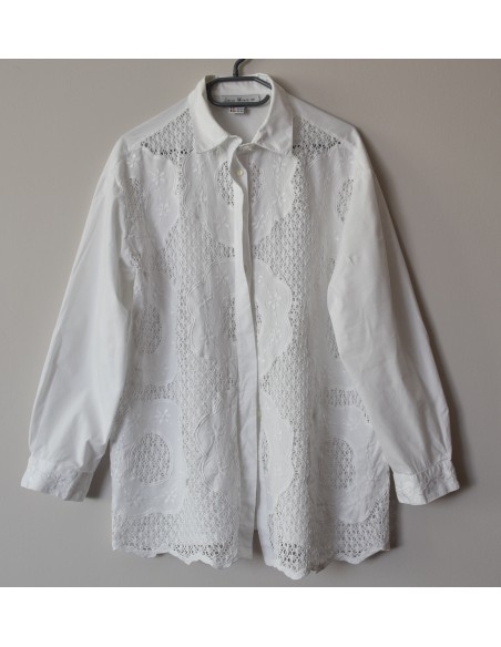 CAMICIA RICAMATA   tg.50/52 Jurhen Michaelsen