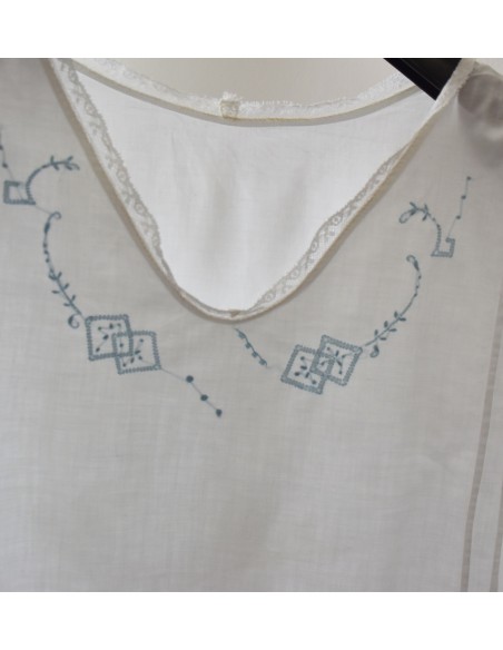 ANTICO COMPLETO  SOTTOVESTE /CAMICIA DA NOTTE  + MUTANDONI