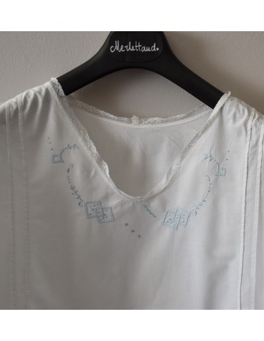 ANTICO COMPLETO  SOTTOVESTE /CAMICIA DA NOTTE  + MUTANDONI