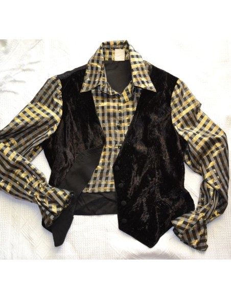 CAMICETTA CON GILET INCORPORATO tg. 44