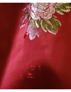 ABITO BORDEAUX  VINTAGE  TEATRALE / CARNEVALE  Tg.46 2