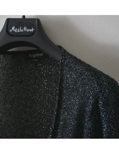 SOPRABITO tg S/M  NERO/ ARGENTO