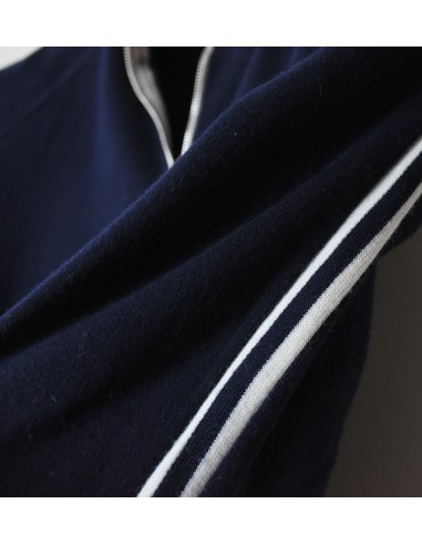 FELPA VINTAGE '70 tg.10/12 anni BLU/BIANCO