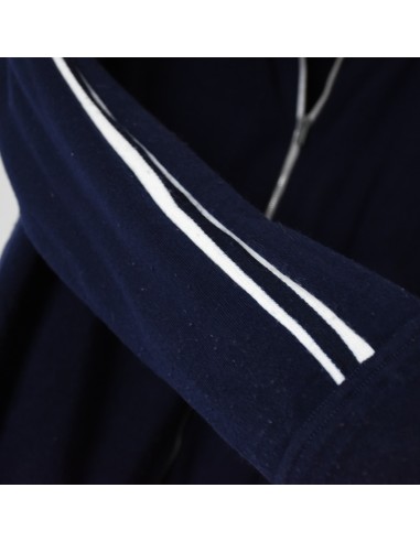 FELPA VINTAGE '70 tg.10/12 anni BLU/BIANCO