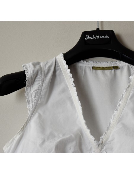 CAMICIA CON PIZZO  tg.44/46 - L