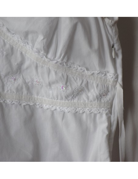 CAMICIA CON PIZZO  tg.44/46 - L