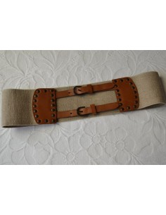 CINTURA IN PELLE STILE TIROLESE 2