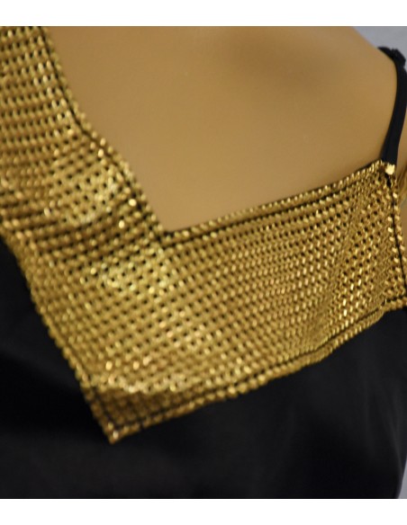 ELEGANTE TOP NERO Tg. L