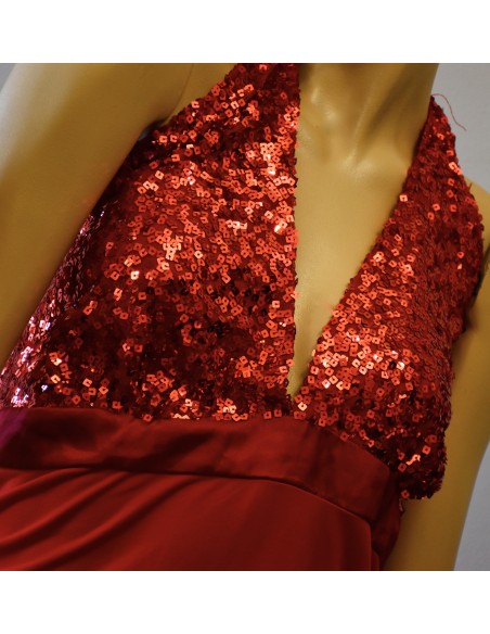 ELEGANTE TOP ROSSO TG. 3X