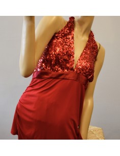 ELEGANTE TOP ROSSO TG. 3X