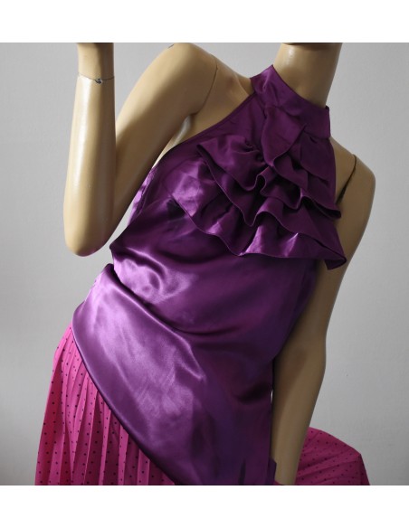 CAMICETTA / TOP  tg. 46 viola