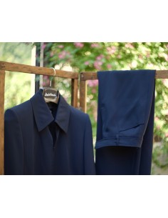 COMPLETO GIACCA + GONNA Tg. 42 BLU 2