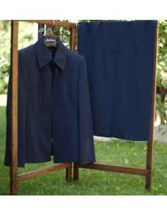 COMPLETO GIACCA + GONNA Tg. 42 BLU