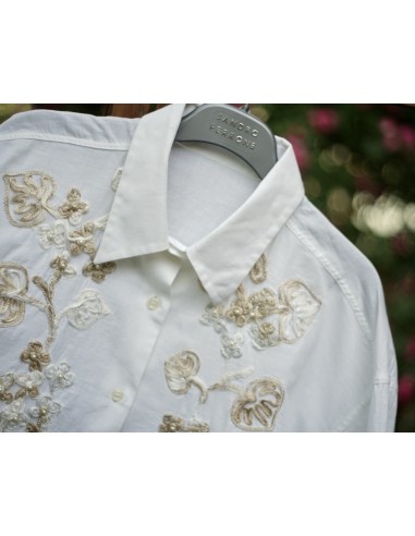 CAMICIA CON  RICAMI tg. 50