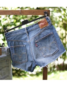 SHORT LEVI'S  TG.28 / 44 circa VINTAGE DONNA