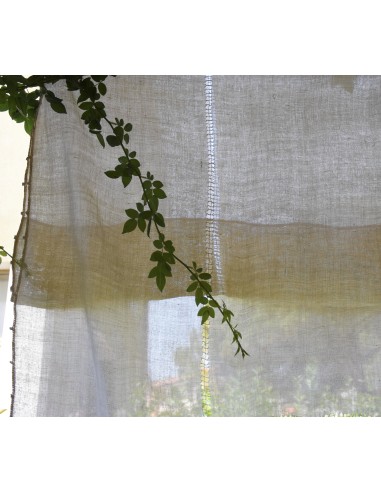 ANTICHE TENDE fine '800 CON UNCINETTO 276x107