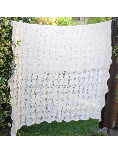 COPRITAVOLO IN PIZZO MECCANICO 160x220 cm