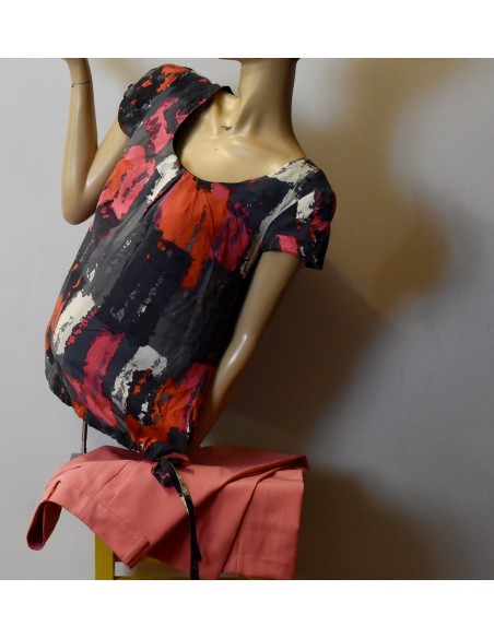 CAMICETTA IN SETA + PANTALONI tg.44 it. circa