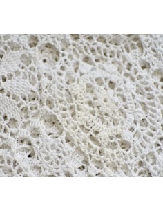 TOVAGLIA UNCINETTO A MANO 160x160 cm 2