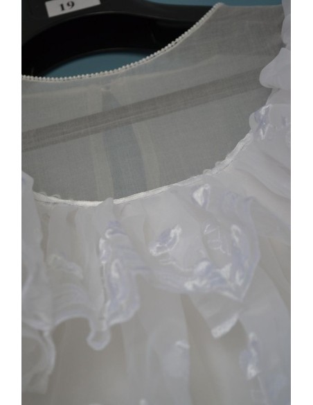 DELIZIOSO ABITO DA SPOSA VINTAGE '70/'80  tg. 40
