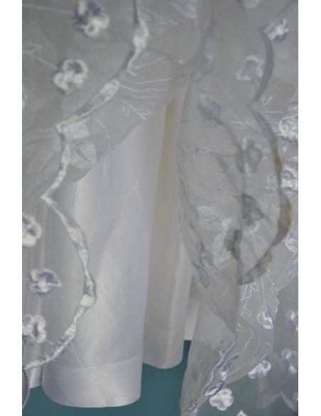 DELIZIOSO ABITO DA SPOSA VINTAGE '70/'80  tg. 40
