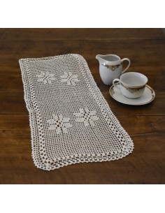 CENTRO 60x25cm UNCINETTO A MANO